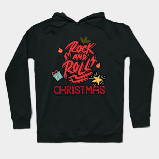 Rock and Rolls Christmas Hoodie